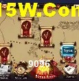 Tela de boas-vindas e lobby de jogos do aplicativo 9096